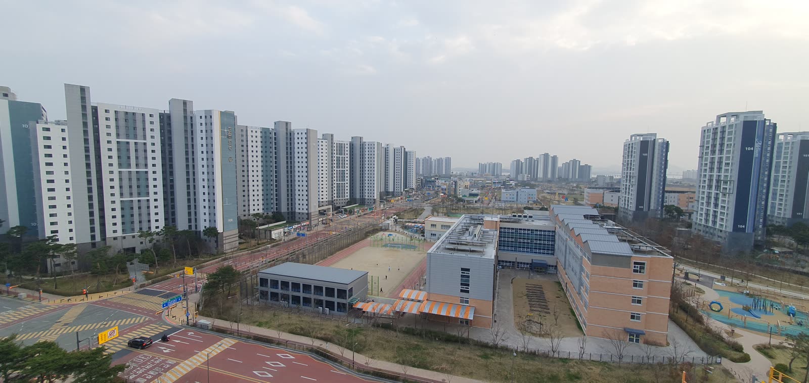 앞 동 조망